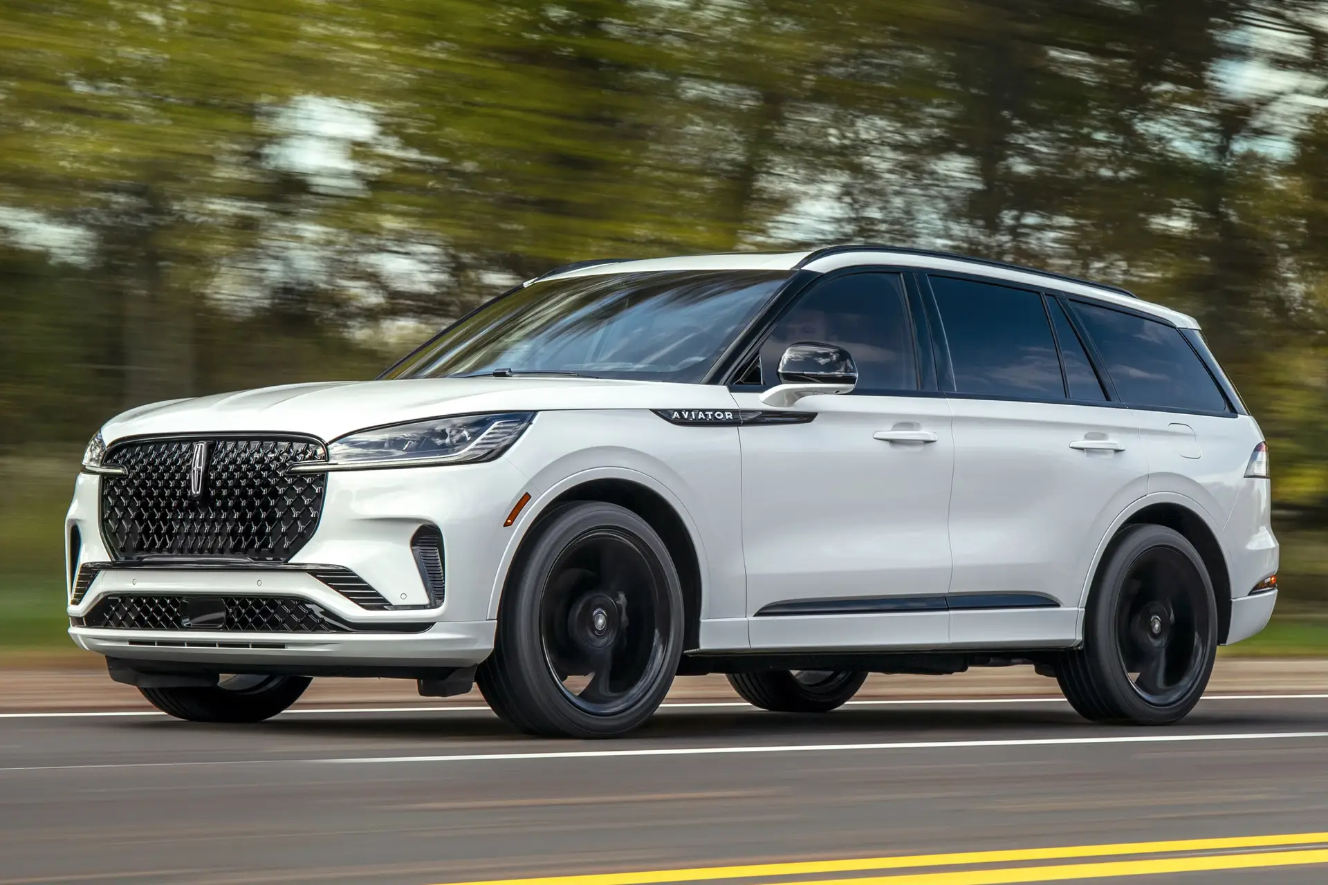 2026 Lincoln Aviator three row midsize luxury sub