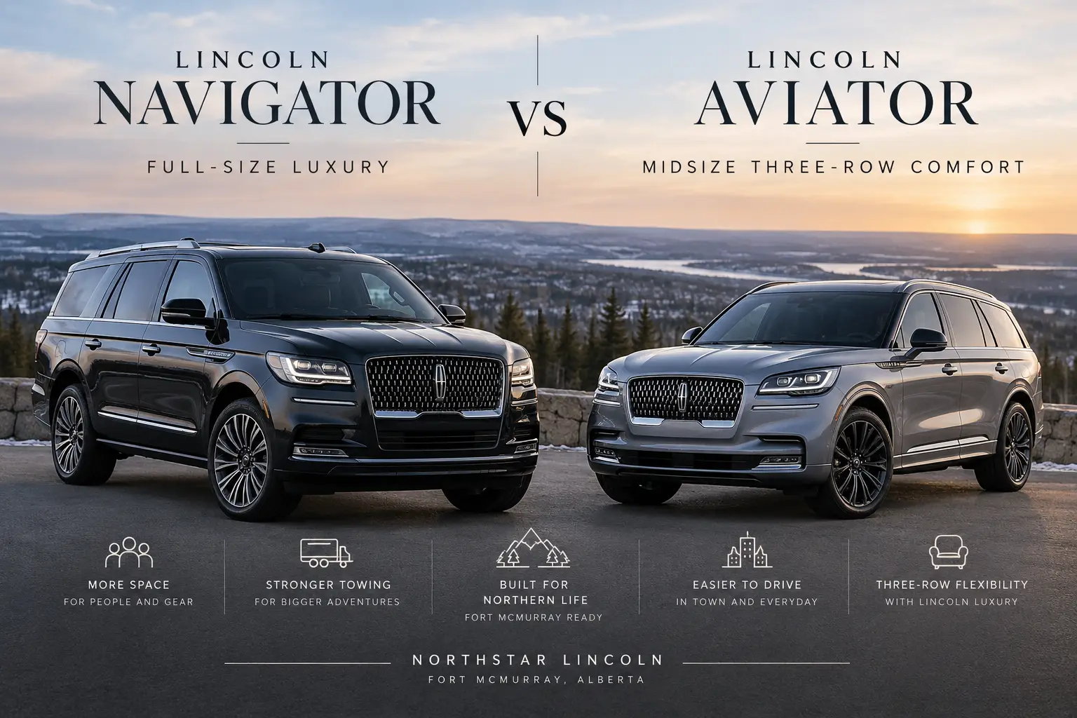Lincoln Navigator vs Lincoln Aviator